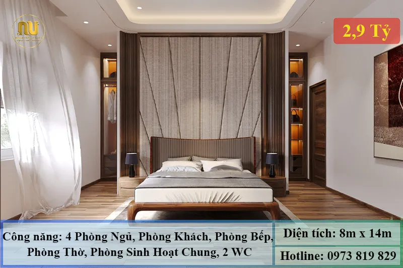 Biệt Thự Tân Cổ Điển 2 Tầng Mái Nhật