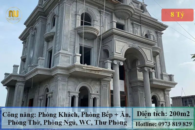 Chi Phí Xây Biệt Thự 200m2