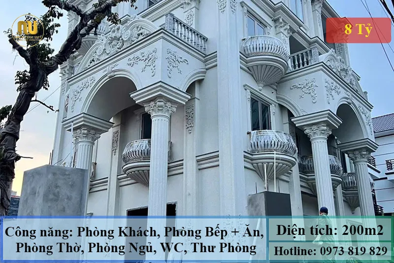 Chi Phí Xây Biệt Thự 200m2