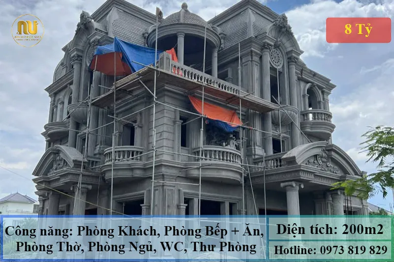 Chi Phí Xây Biệt Thự 200m2