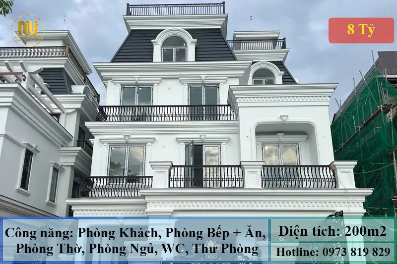 Chi Phí Xây Biệt Thự 200m2