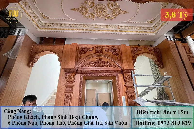 Mẫu Nhà 4 Tỷ – Thi Công Biệt Thự Tân Cổ Điển Sang Trọng