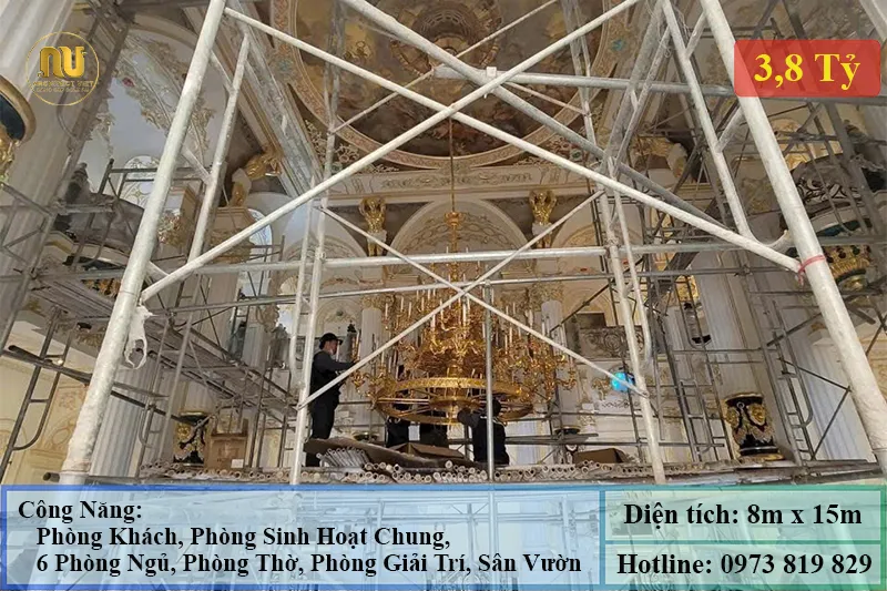 Mẫu Nhà 4 Tỷ – Thi Công Biệt Thự Tân Cổ Điển Sang Trọng