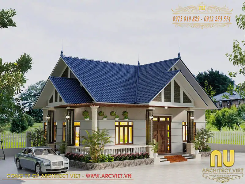 Mẫu Nhà Ngang 6m Cấp 4