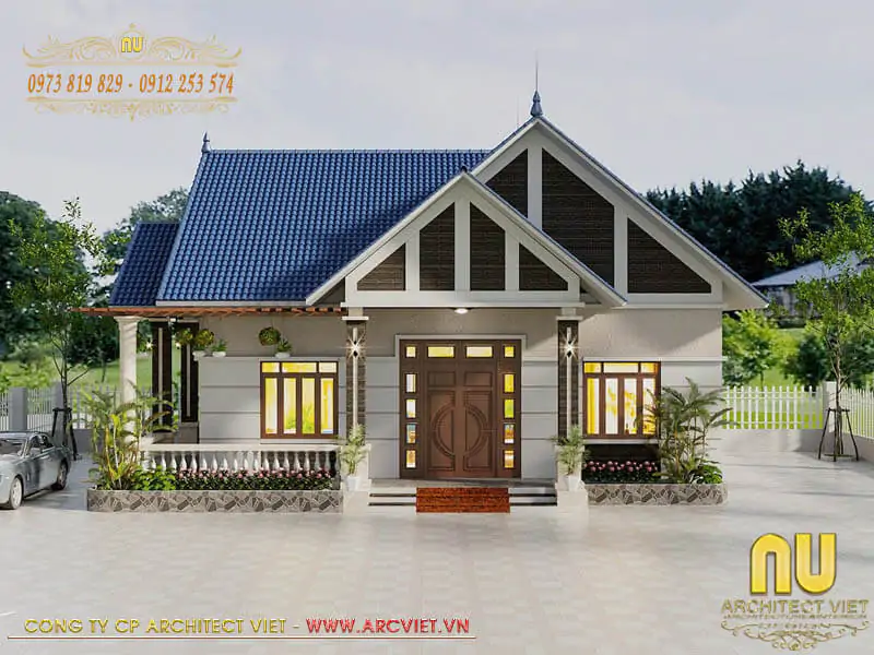 Mẫu Nhà Ngang 6m Cấp 4