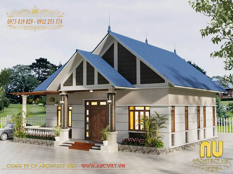 Mẫu Nhà Ngang 6m Cấp 4