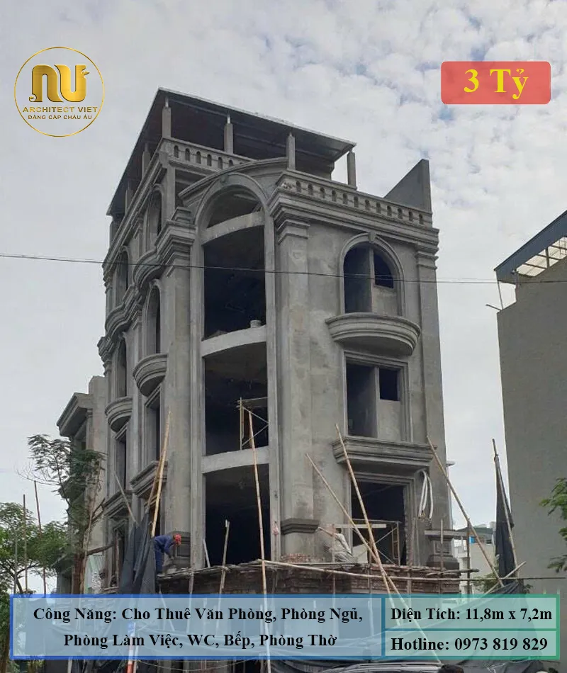 Mẫu Xây Nhà Phố Lô Góc