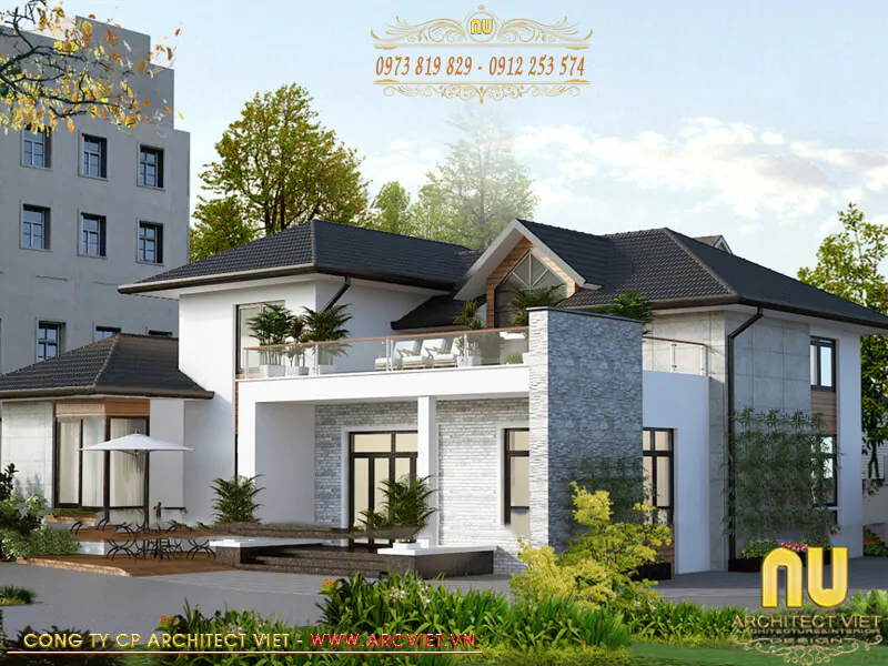 Nhà Mái Nhật 1 Tầng 5 Phòng Ngủ