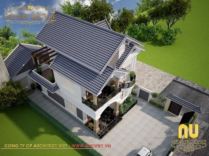 Thiết Kế Nhà 6x7m 2 Tầng