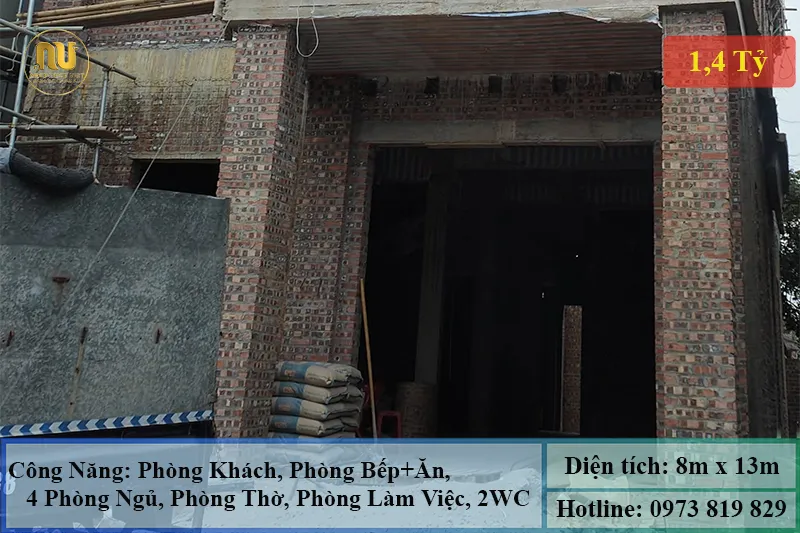 Chi Phí Xây Nhà Mái Nhật 2 Tầng