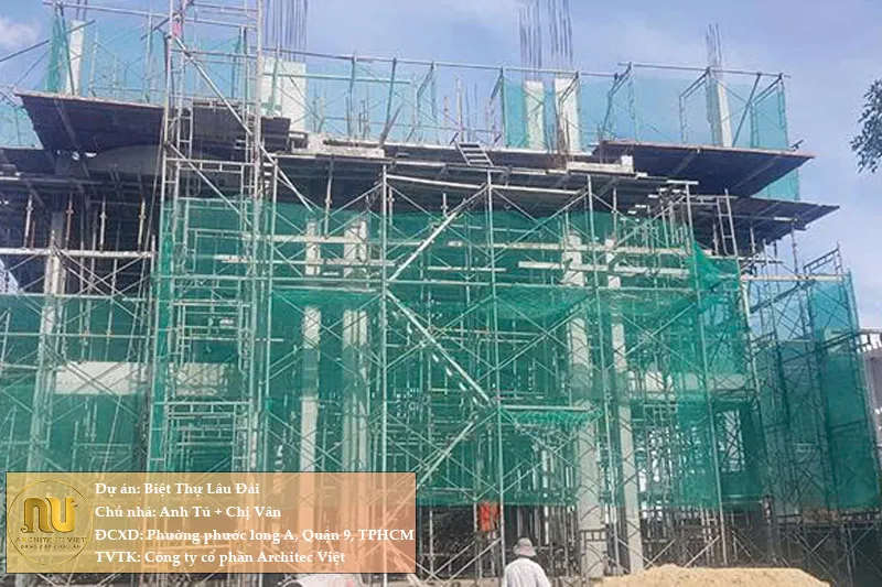 Mẫu Biệt Thự Lâu Đài 3 Tầng Đẳng Cấp Sang Trọng