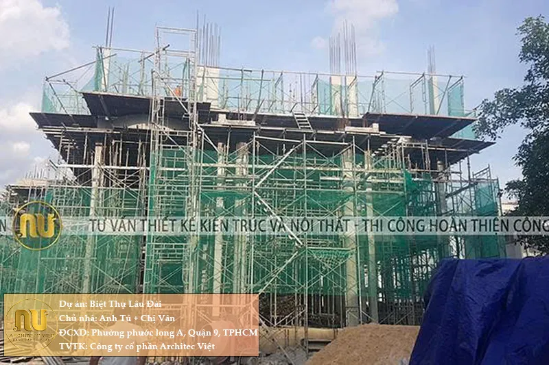Mẫu Biệt Thự Lâu Đài 3 Tầng Đẳng Cấp Sang Trọng