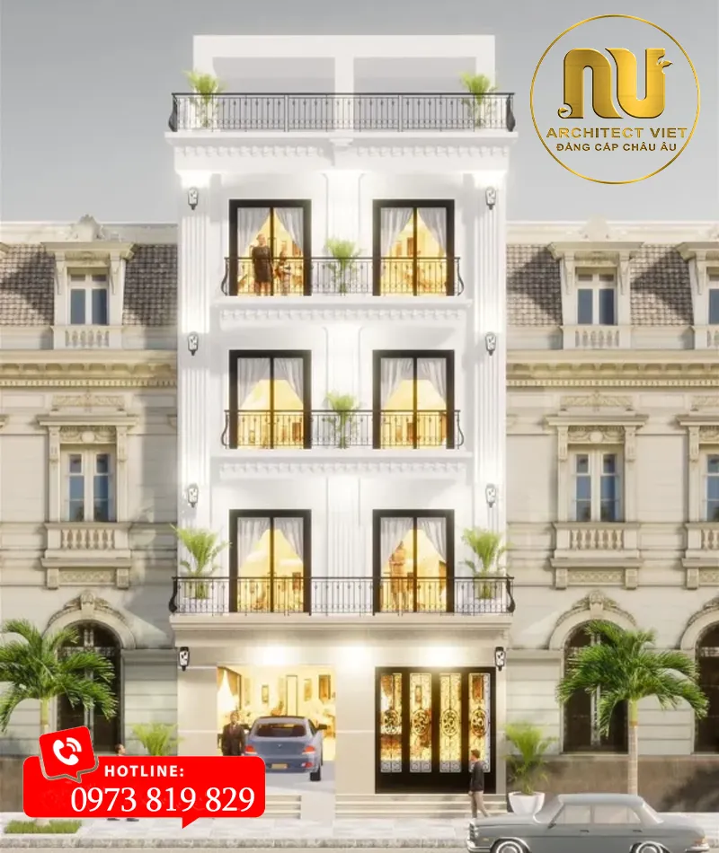 Mẫu Khách Sạn Mini 5 Tầng – Tối Ưu Cho Kinh Doanh