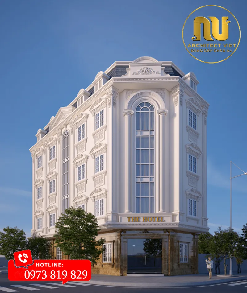 Mẫu Khách Sạn Mini 5 Tầng – Tối Ưu Cho Kinh Doanh