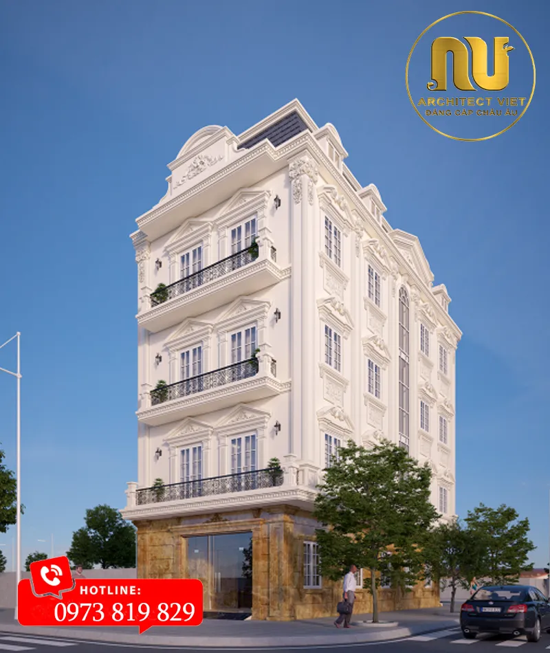 Mẫu Khách Sạn Mini 5 Tầng – Tối Ưu Cho Kinh Doanh