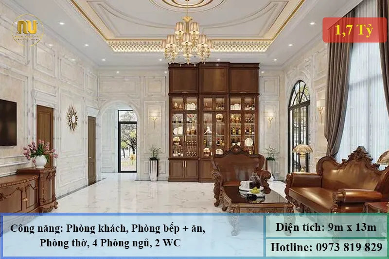 Mẫu Nhà 1 Tỷ 700 Triệu – Không Gian Sống Hiện Đại