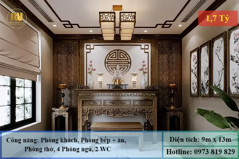 Mẫu Nhà 1 Tỷ 700 Triệu – Không Gian Sống Hiện Đại