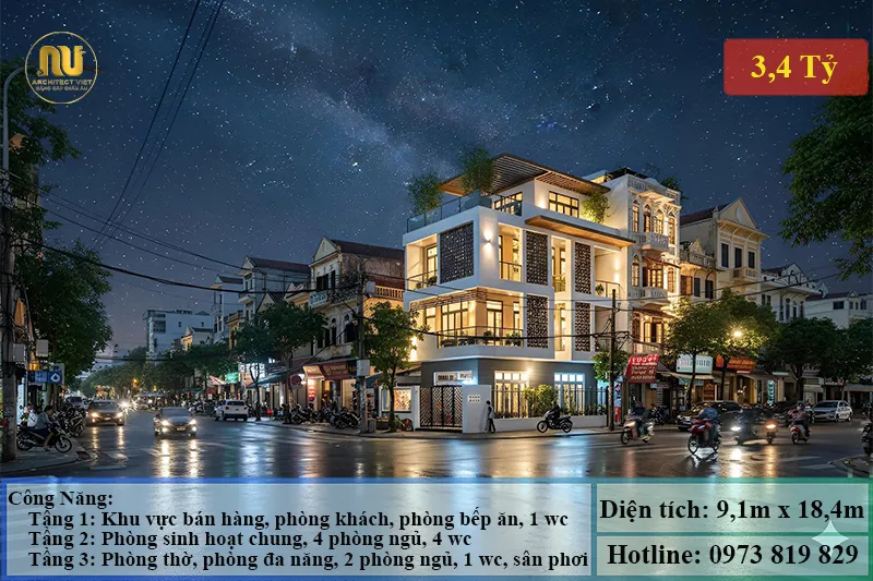 Mẫu Nhà 3 Tỷ Đẹp Hiện Đại