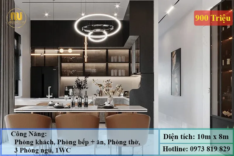 Mẫu Nhà 900 Triệu Đẹp Hiện Đại