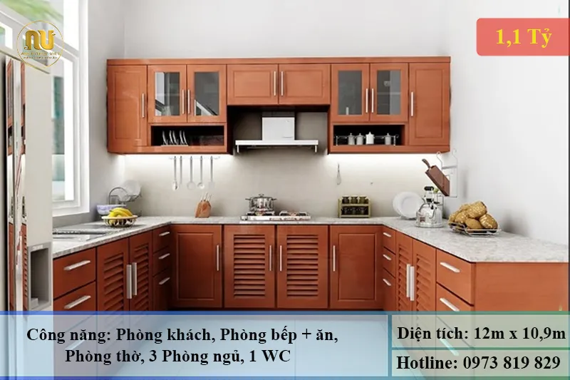 Mẫu Nhà Cấp 4 Đẹp 11x12m – Không Gian Sống Hiện Đại