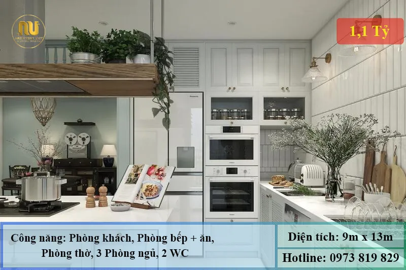 Mẫu Nhà Mái Nhật 120m2 – Không Hiện Đại Và Sang Trọng