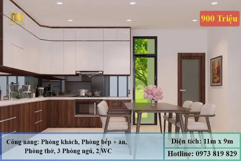 Mẫu Nhà Mái Thái 100m2 – Không Gian Hiện Đại Và Tiện Nghi