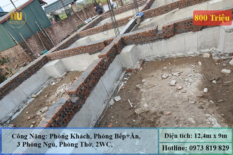 Mẫu Nhà Mái Thái 800 Triệu
