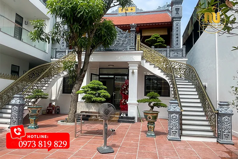 Mẫu Nhà Thờ 3 Gian Giả Gỗ – Lưu Giữ Nét Đẹp Truyền Thống