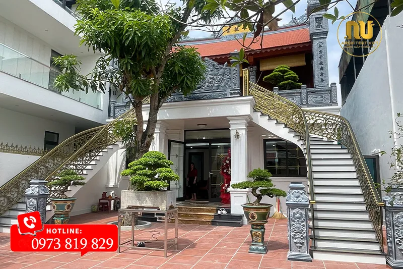 Mẫu Nhà Thờ 3 Gian Giả Gỗ – Lưu Giữ Nét Đẹp Truyền Thống