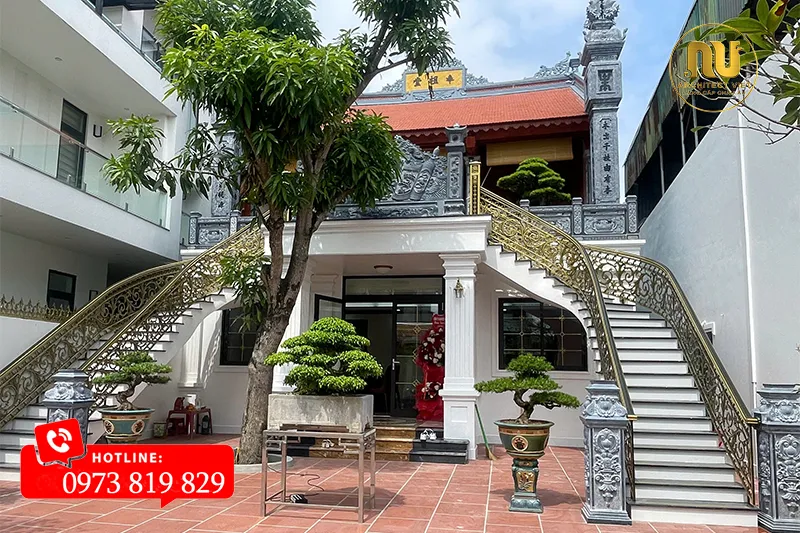 Mẫu Nhà Thờ 3 Gian Giả Gỗ – Lưu Giữ Nét Đẹp Truyền Thống