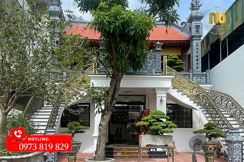 Mẫu Nhà Thờ 3 Gian Giả Gỗ – Lưu Giữ Nét Đẹp Truyền Thống