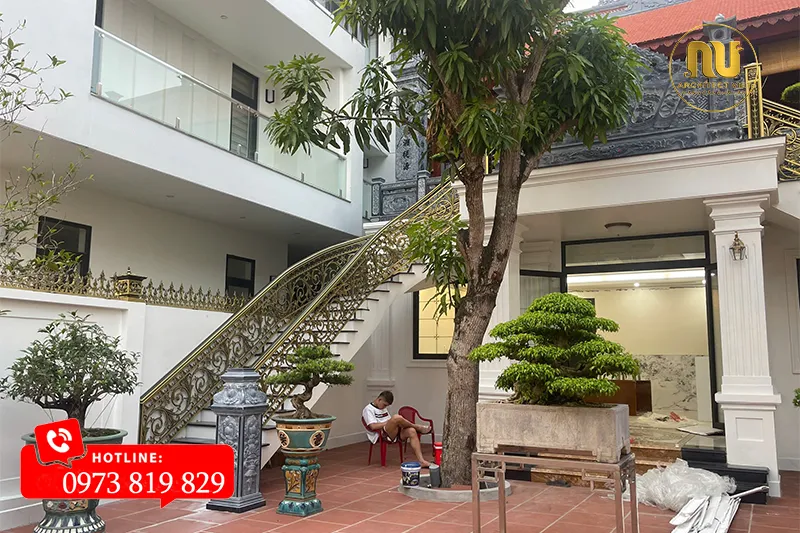 Mẫu Nhà Thờ 3 Gian Giả Gỗ – Lưu Giữ Nét Đẹp Truyền Thống