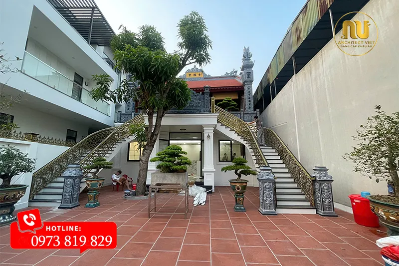 Mẫu Nhà Thờ 3 Gian Giả Gỗ – Lưu Giữ Nét Đẹp Truyền Thống