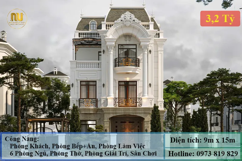 Nhà Mặt Tiền 9m 3 Tầng