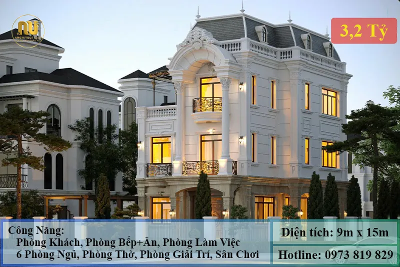 Nhà Mặt Tiền 9m 3 Tầng