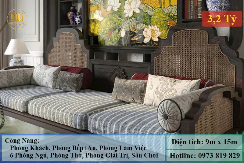 Nhà Mặt Tiền 9m 3 Tầng