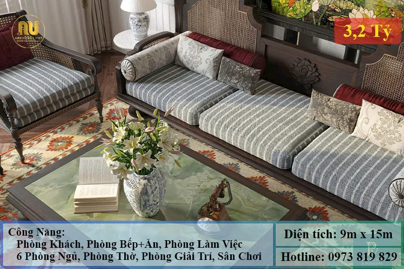 Nhà Mặt Tiền 9m 3 Tầng