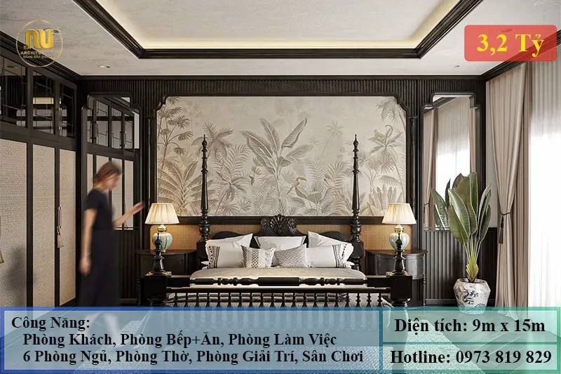 Nhà Mặt Tiền 9m 3 Tầng