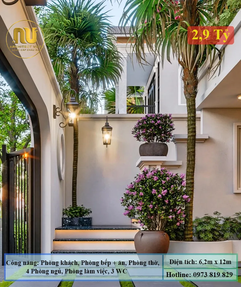 Nhà Phố Kết Hợp Nhà Thờ Họ Tầng Thượng