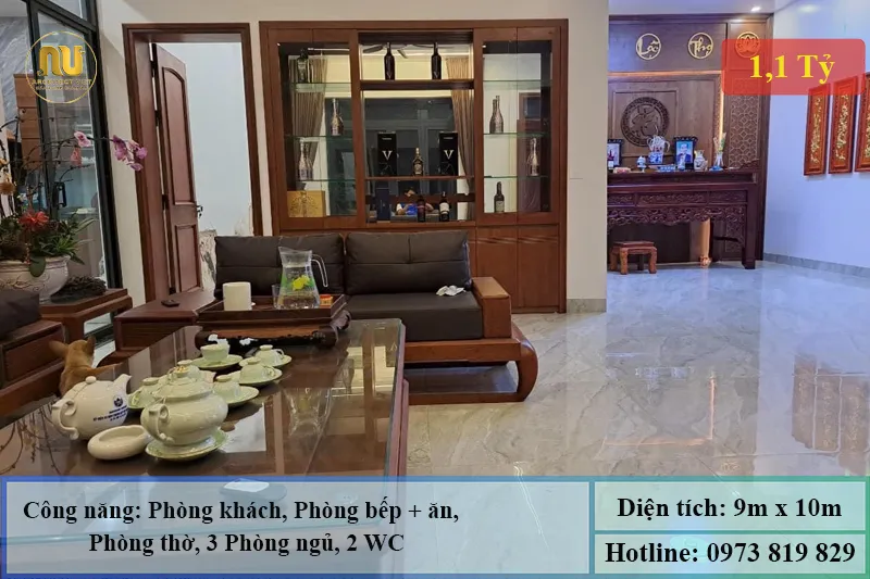 Thiết Kế Nhà 90m2 1 Tầng - Vẻ Đẹp Sang Trọng