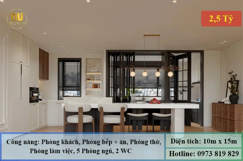 Biệt Thự Mái Nhật Mặt Tiền 10m – Xu Hướng Thiết Kế Sang Trọng