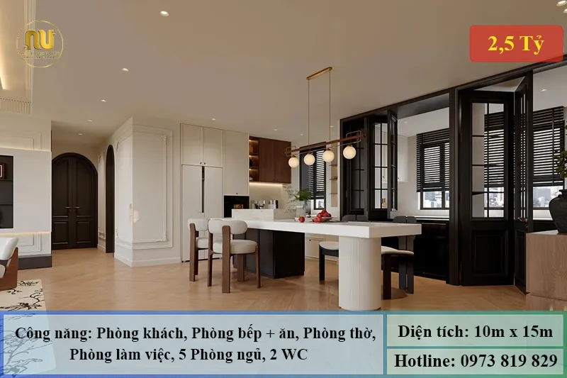 Biệt Thự Mái Nhật Mặt Tiền 10m – Xu Hướng Thiết Kế Sang Trọng