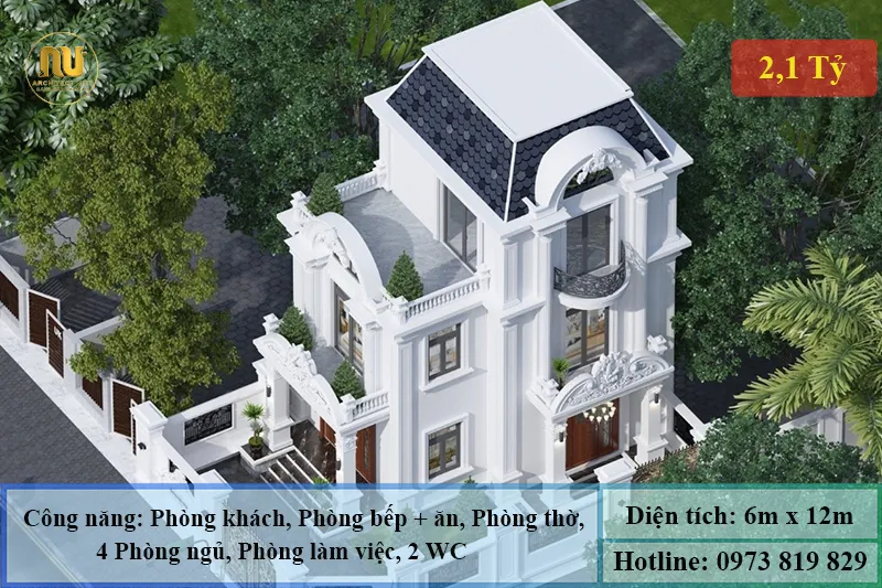 Biệt Thự Mini 200m2 – Không Gian Sống Sang Trọng