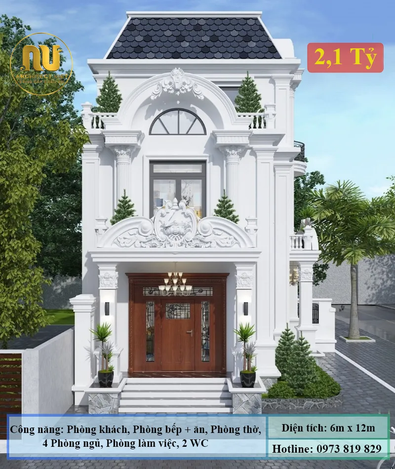 Biệt Thự Mini 200m2 – Không Gian Sống Sang Trọng