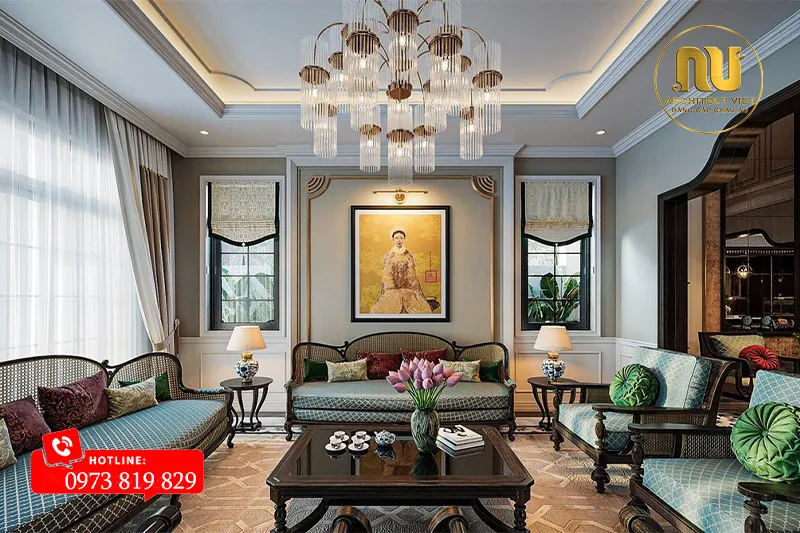 Mẫu Biệt Thự Kết Hợp Nhà Thờ Họ