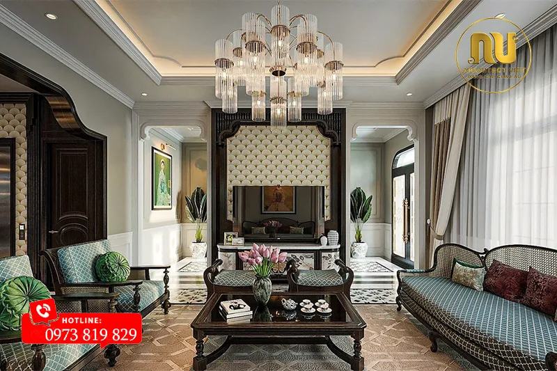 Mẫu Biệt Thự Kết Hợp Nhà Thờ Họ