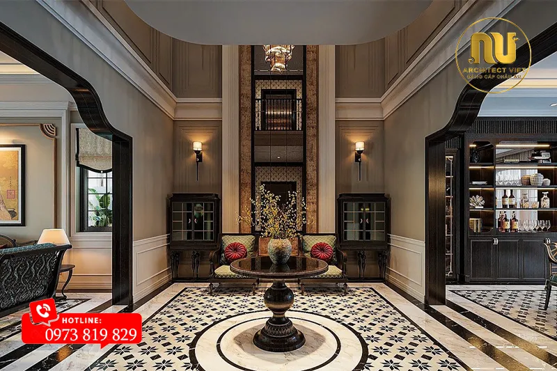 Mẫu Biệt Thự Kết Hợp Nhà Thờ Họ