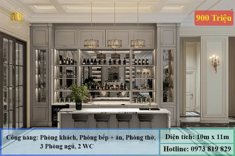 Giải Pháp Hoàn Hảo Mẫu Nhà 10x11m Cấp 4 Mái Thái