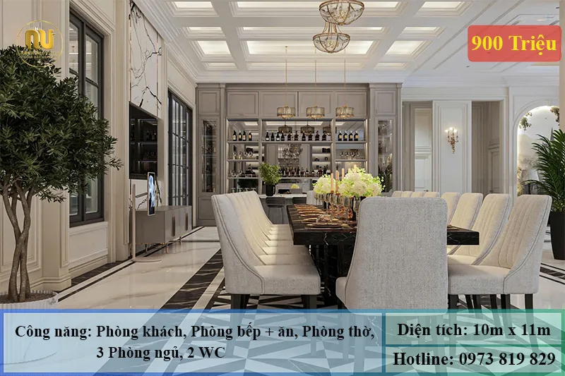 Giải Pháp Hoàn Hảo Mẫu Nhà 10x11m Cấp 4 Mái Thái