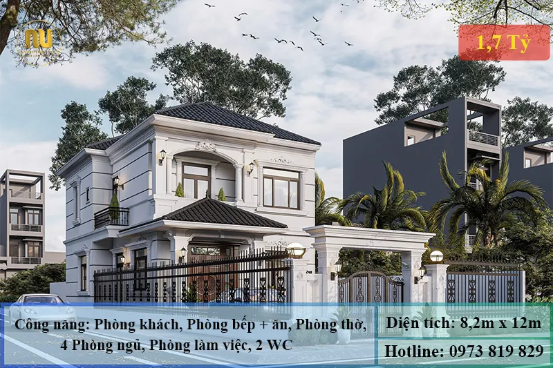 Mẫu Nhà 2 Tầng 100m2 Đẹp – Thiết Kế Sang Trọng, Tiện Nghi